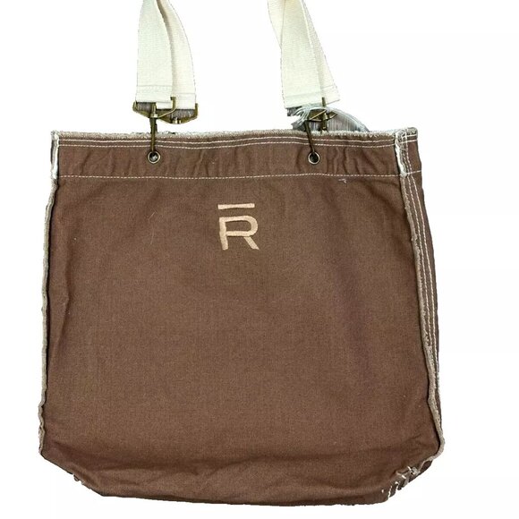 The Ranch Malibu - Authentic Pigment Resort Tote Bag - Mind Body Soul - NEW - Picture 1 of 6